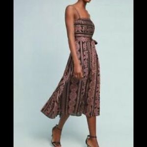 Jardin Jaquard Midi Dress